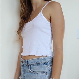 White Brandy Melville Tank Top
